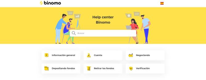 Help center Binomo