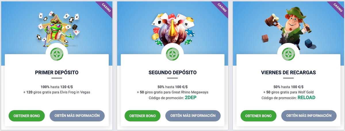 Bono de Bienvenida en 20Bet