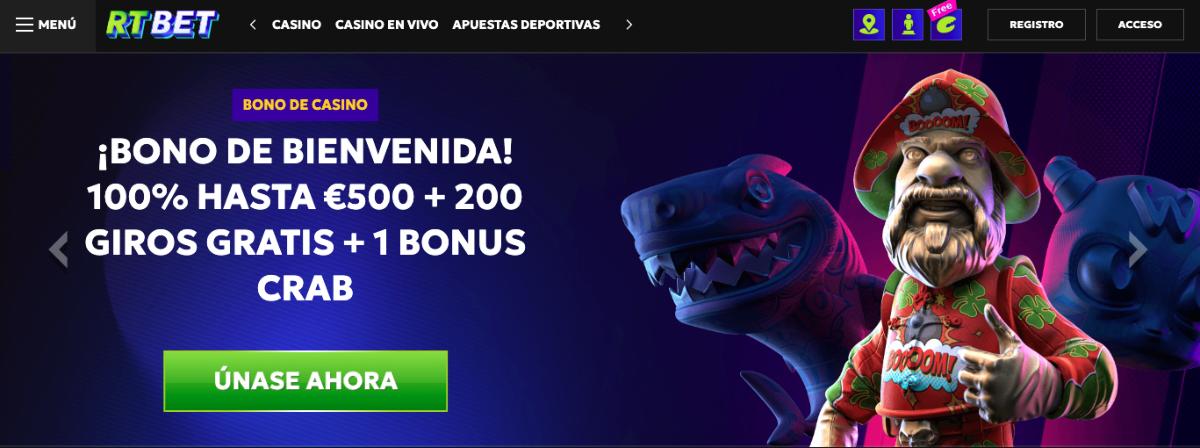 Reseña de RTBet Casino
