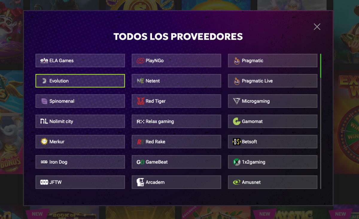 Proveedores